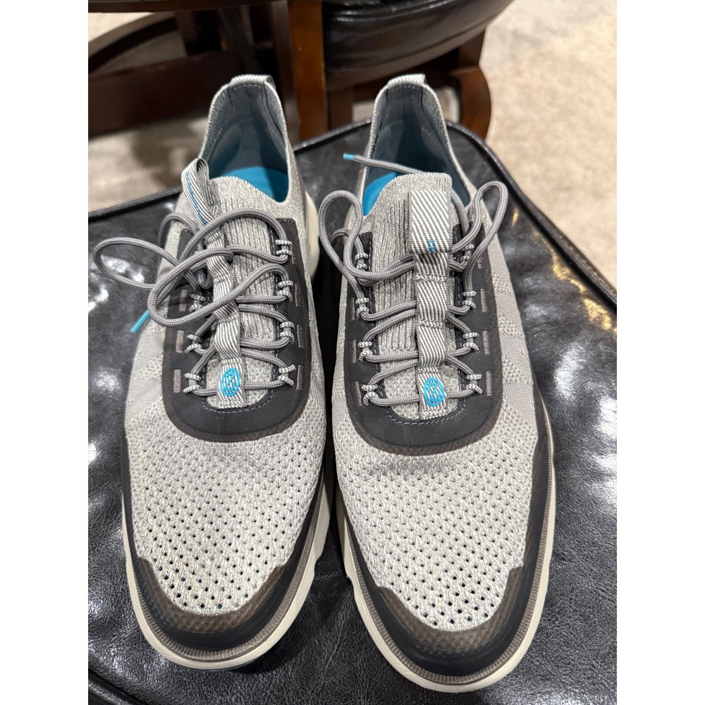 Cole Haan Zerogrand Grey Blue‎ Stitchlite Water Resistant Sneakers Mens 11.5